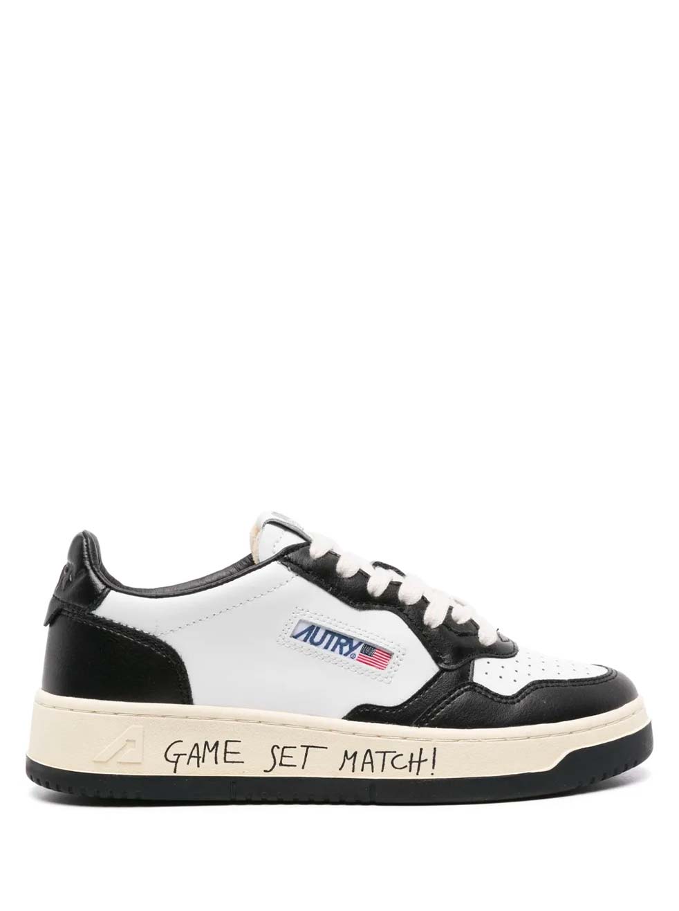 Autry - White / Black Whit Lettering