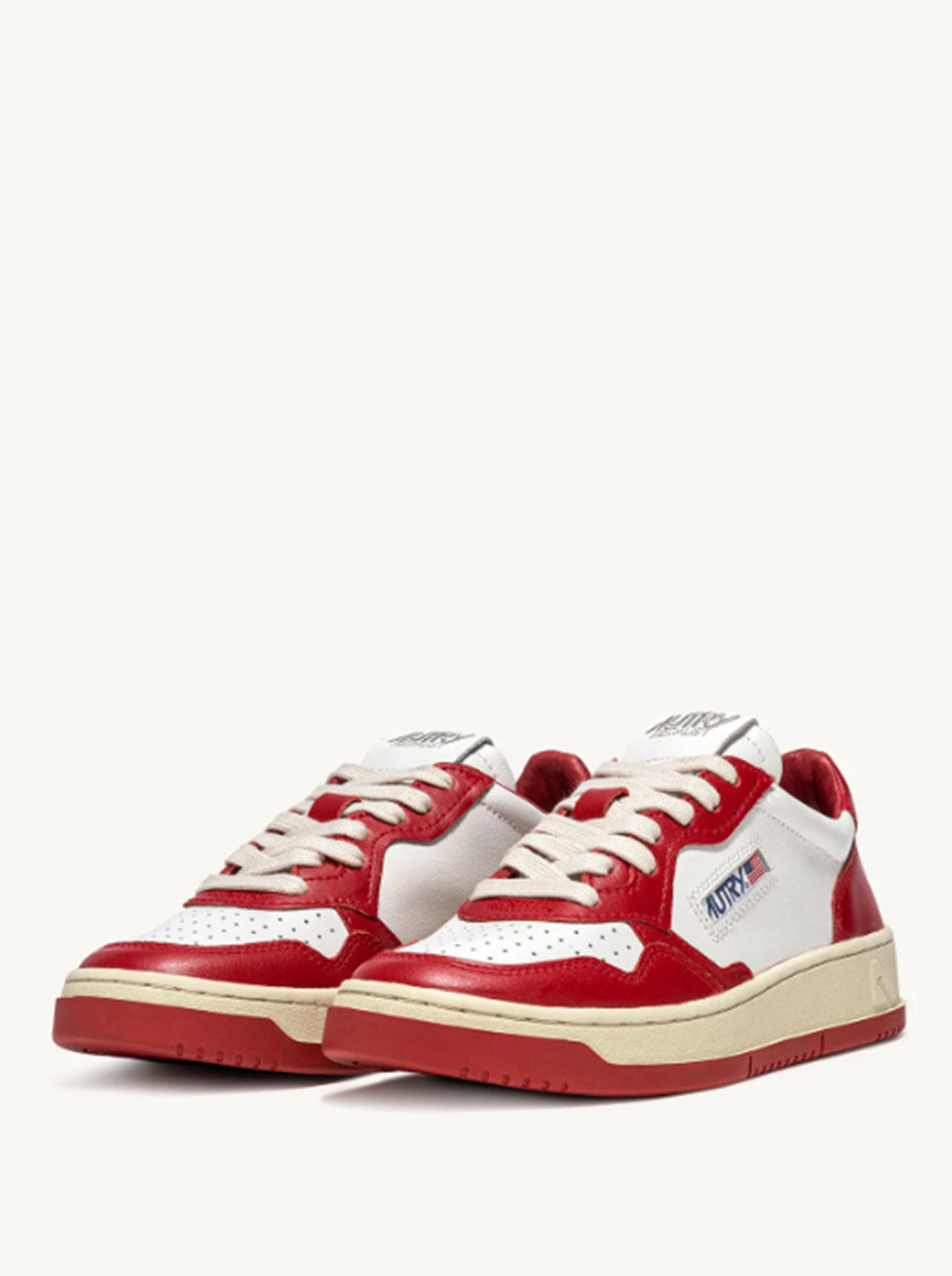 Autry - White / Red