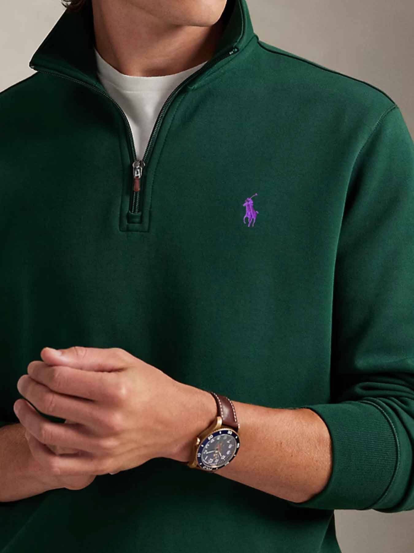 Polo Ralph Lauren - Half-Zip Pullover - Green