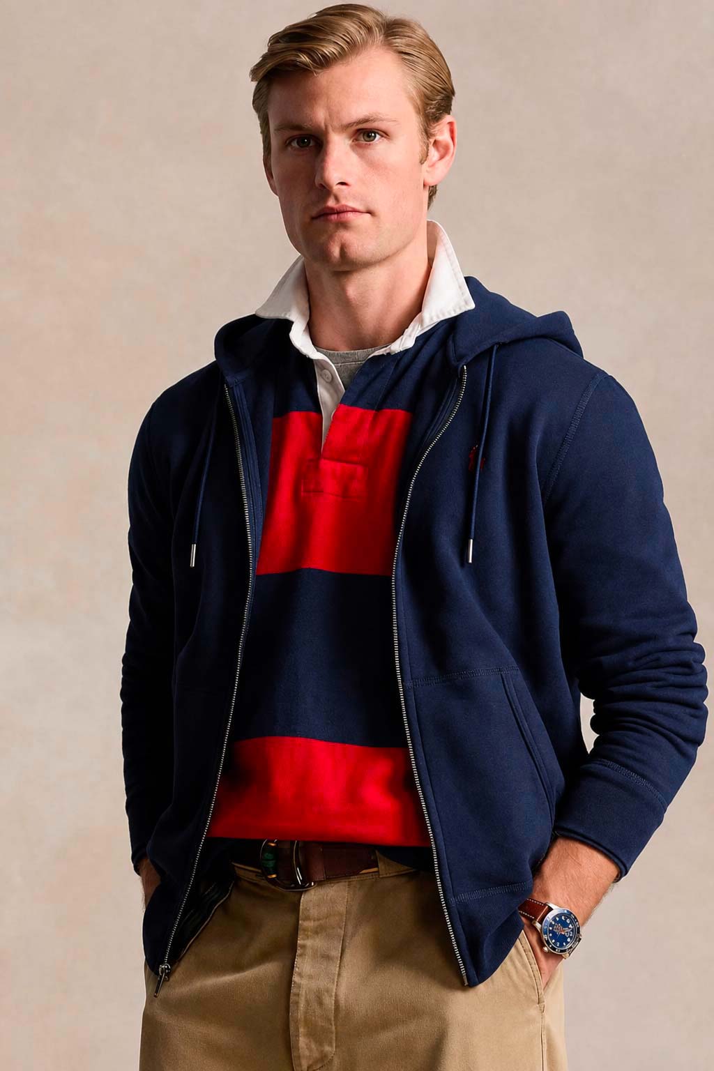 Polo Ralph Lauren Hooded Sweatshirt – Navy