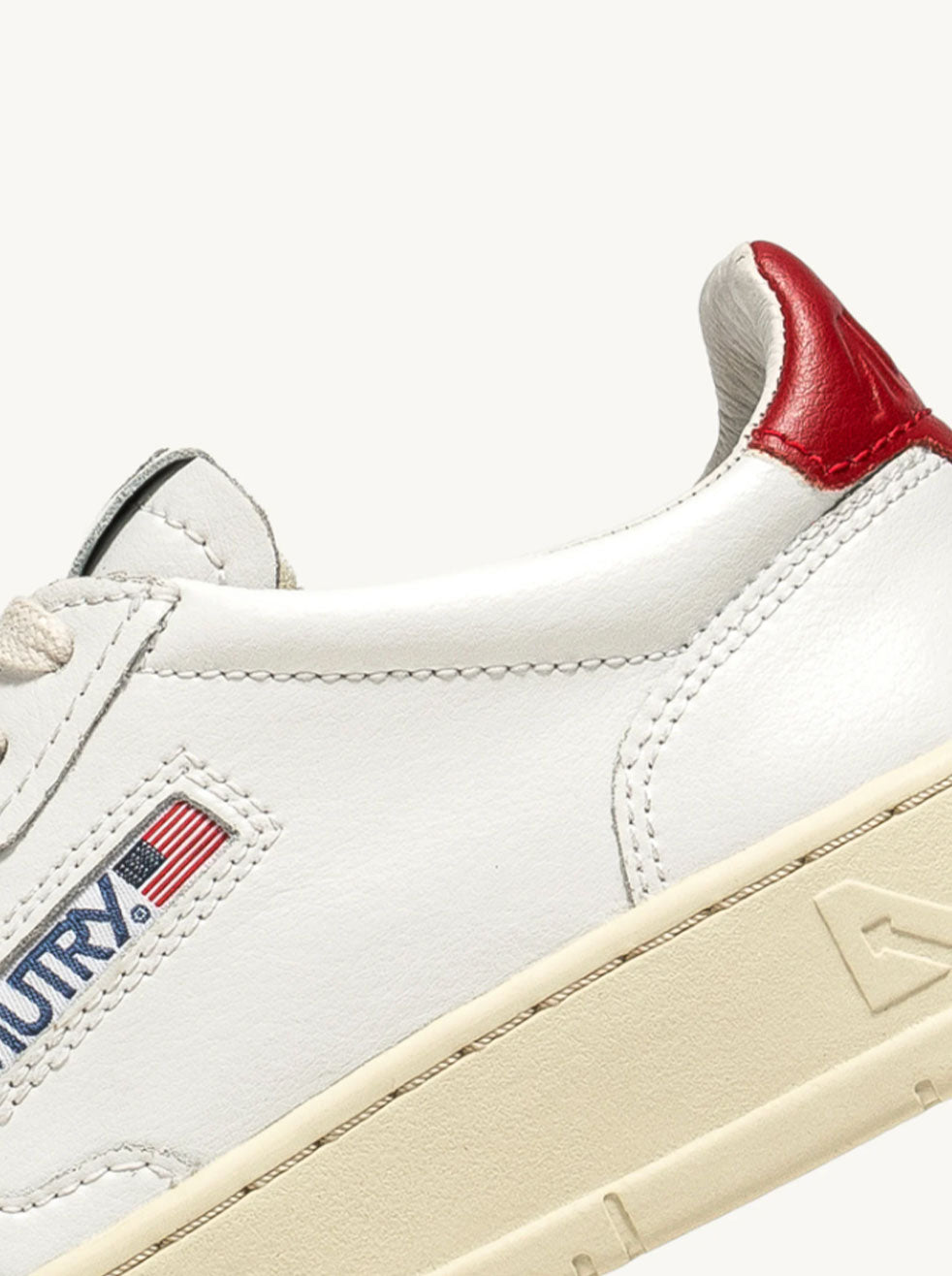 Autry - White / Red