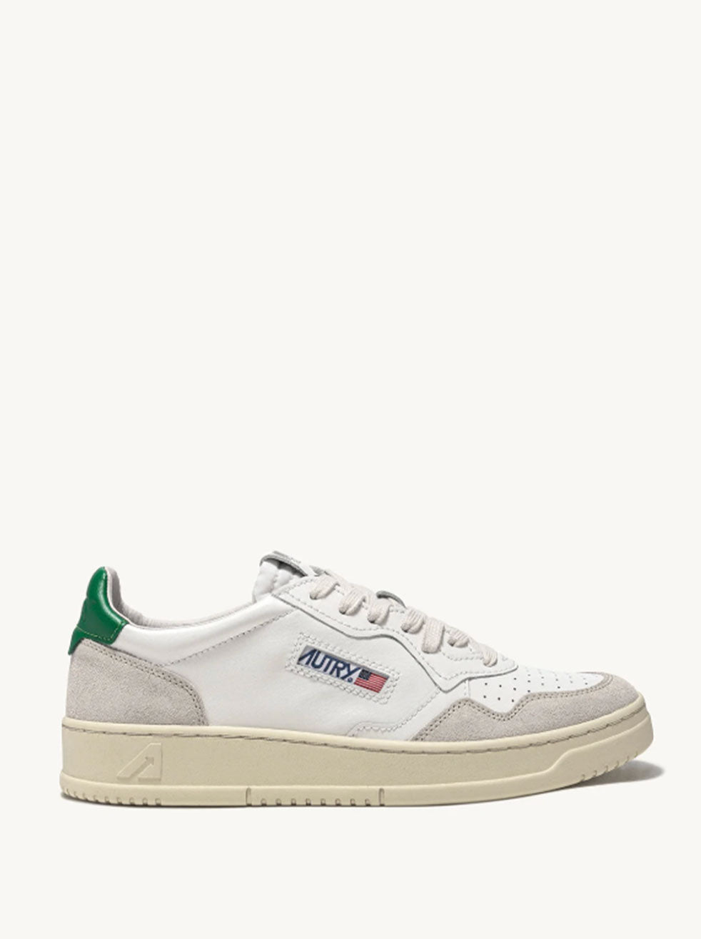 Autry - White / Green / Beige