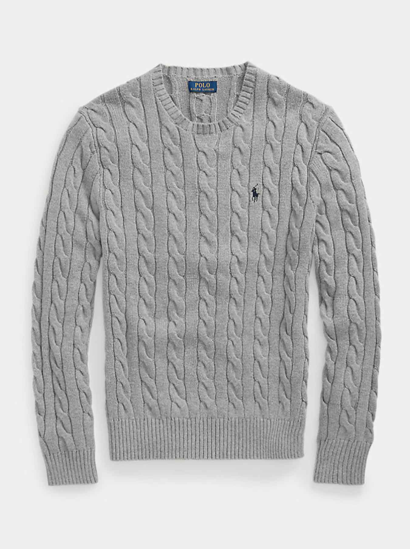 Polo Ralph Lauren Cable-Knit Sweater - Grey