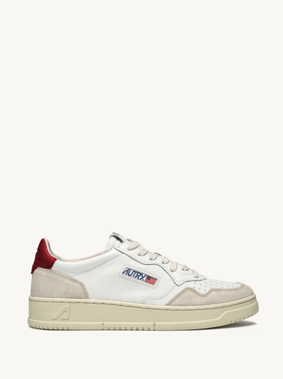 Autry - White / Red / Beige