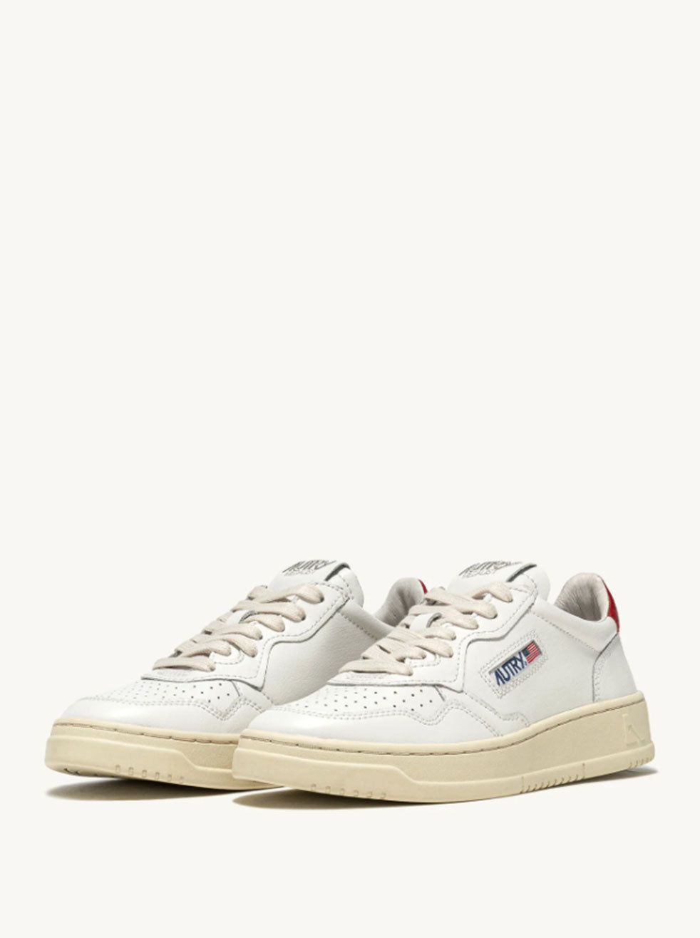 Autry - White / Red