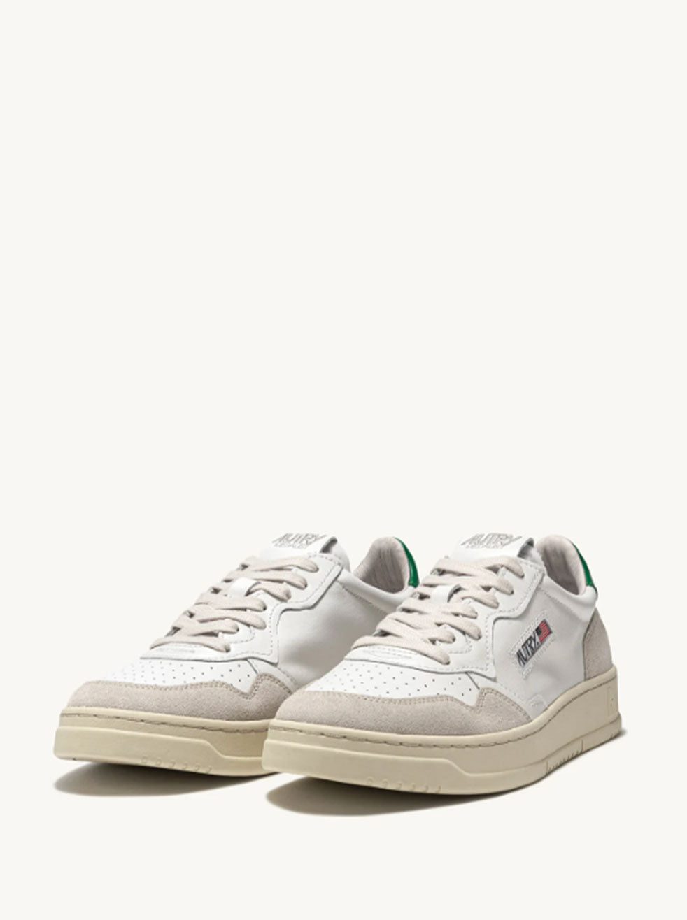 Autry - White / Green / Beige