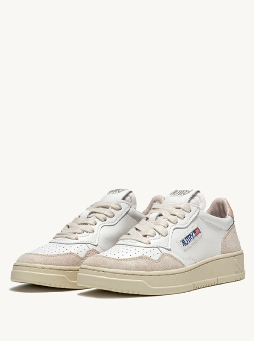 Autry - White / Pink / Beige