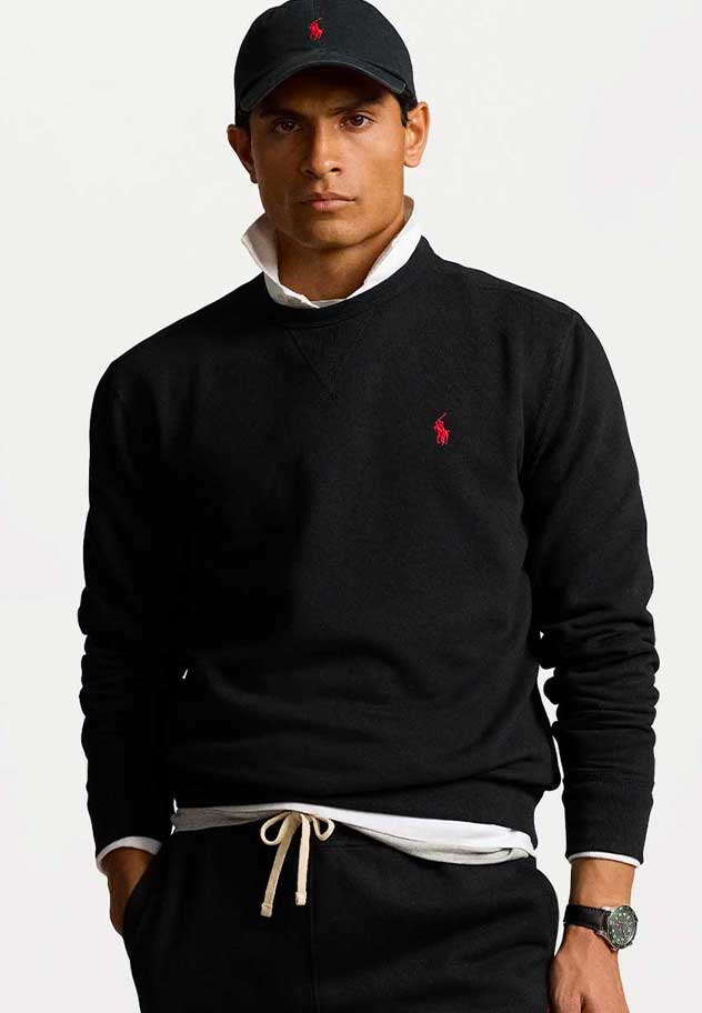 Polo Ralph Lauren Fleece Sweatshirt - Black