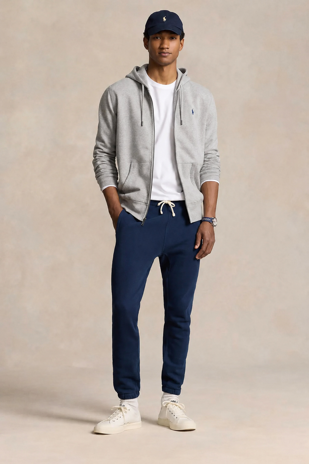 Polo Ralph Lauren Hooded Sweatshirt – Grey