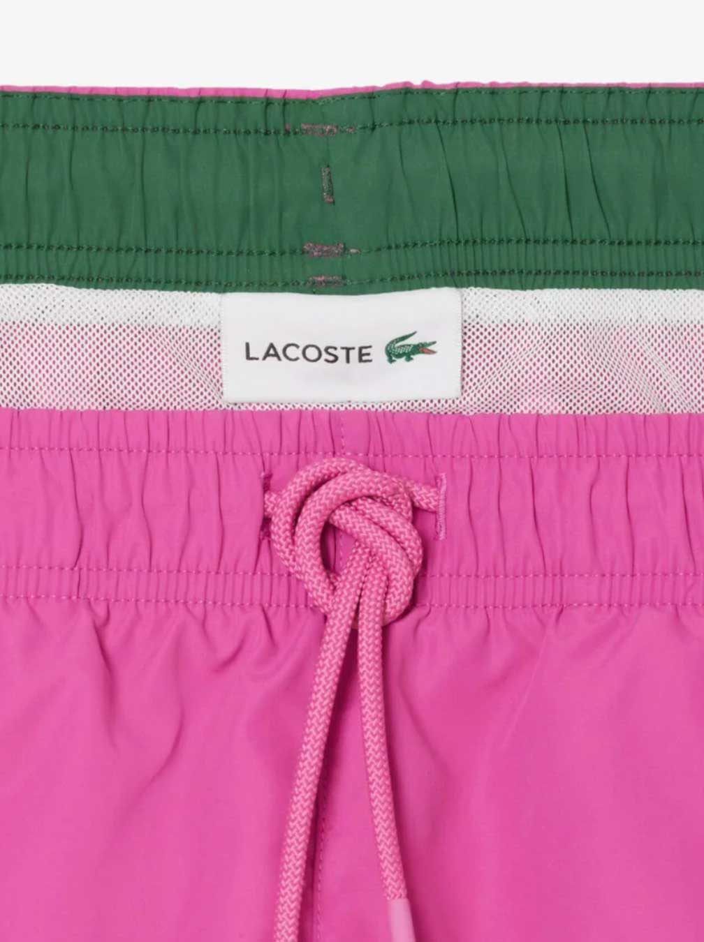 Lacoste - Swim Shorts - Pink
