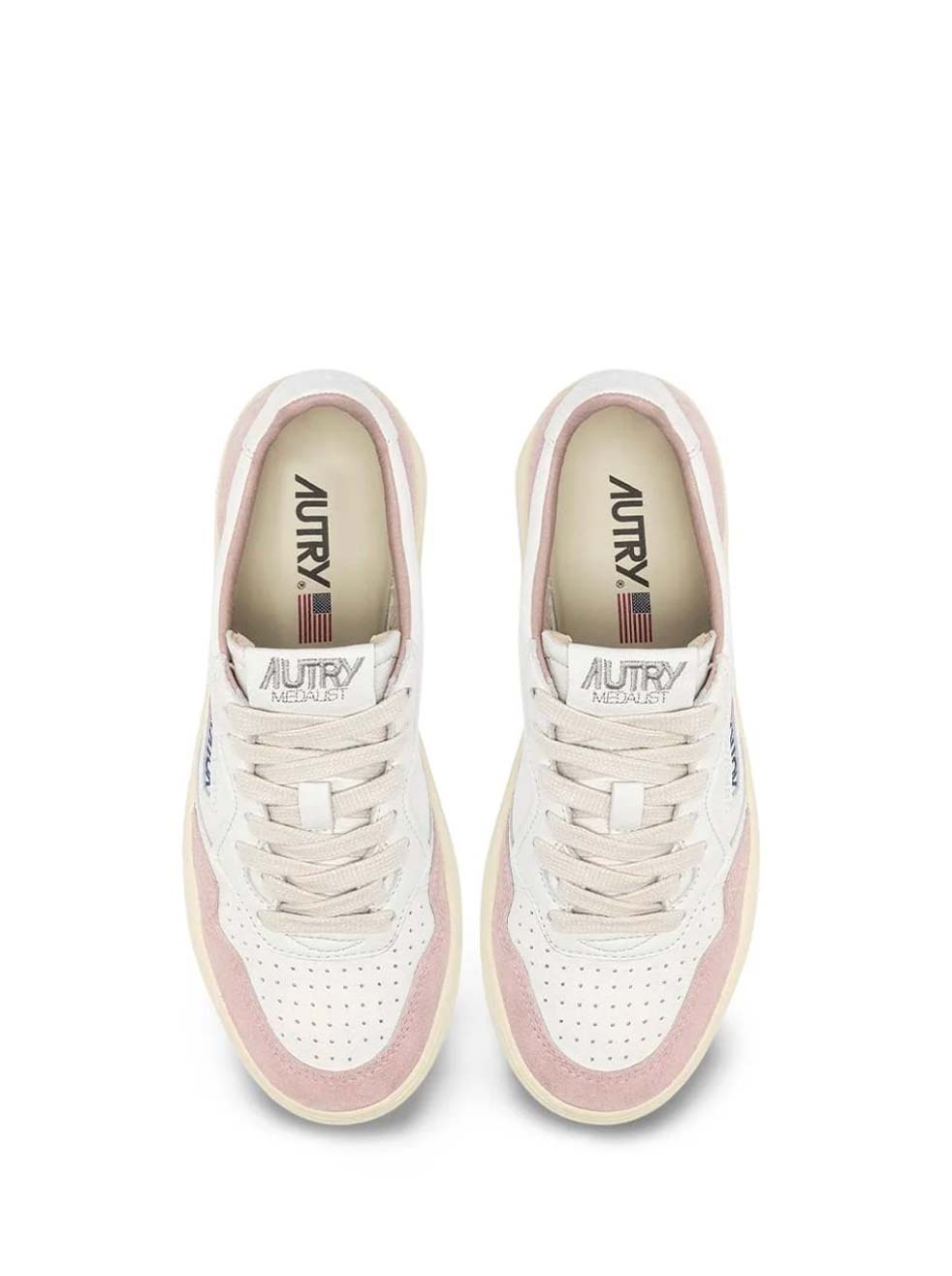 Autry - White / Pink
