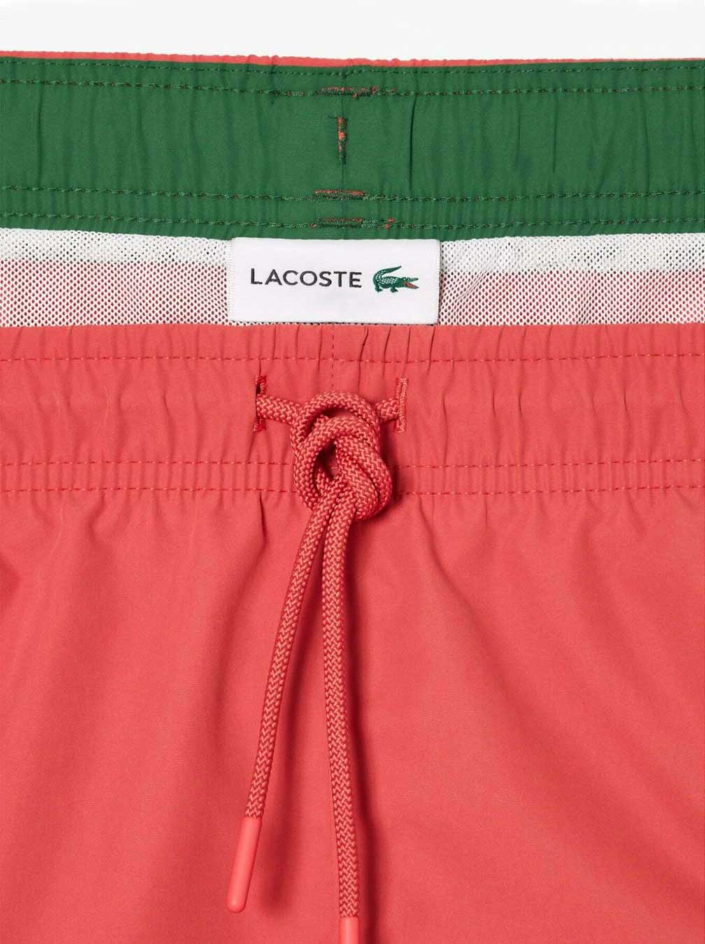 Lacoste - Swim Shorts - Red