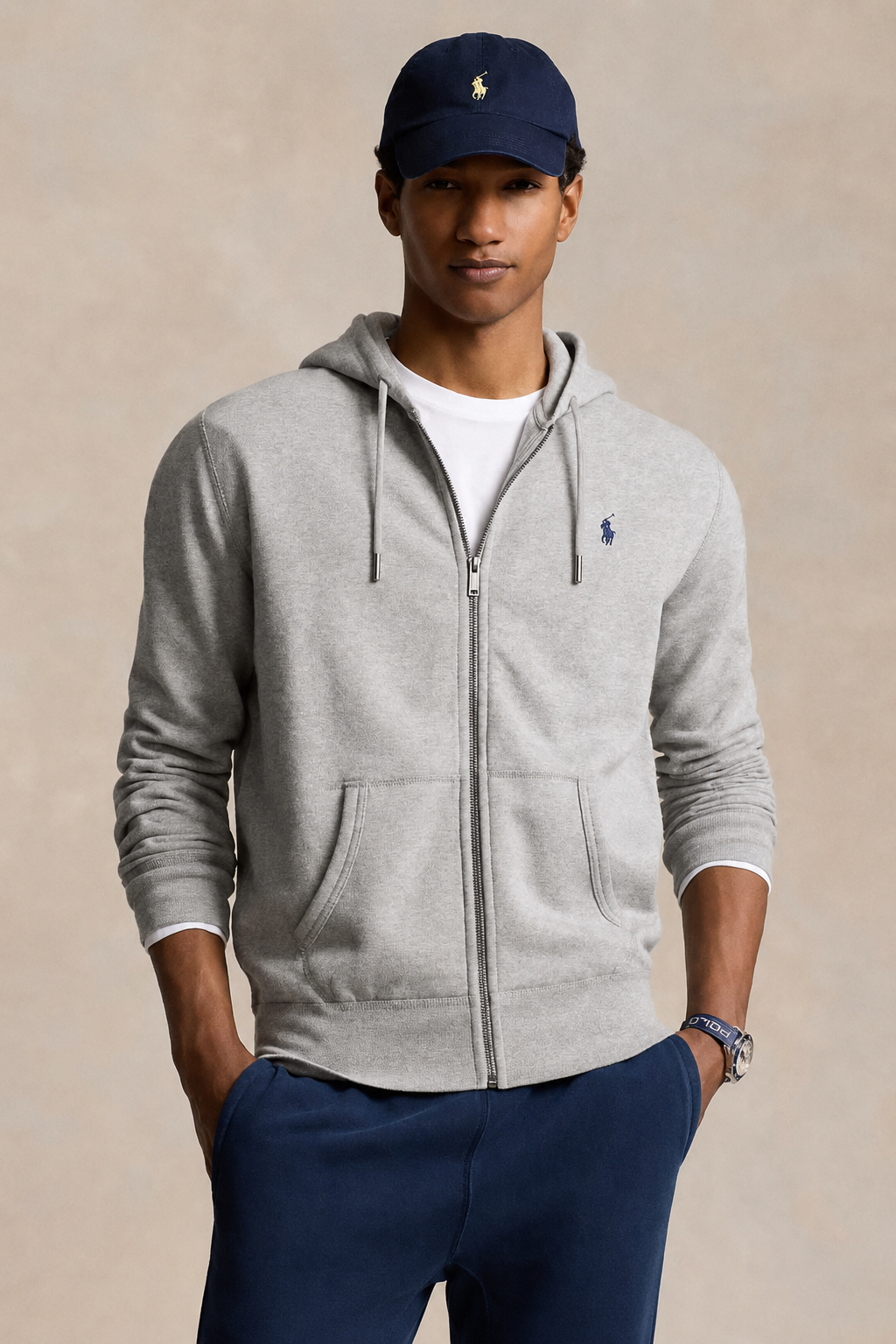Polo Ralph Lauren Hooded Sweatshirt – Grey