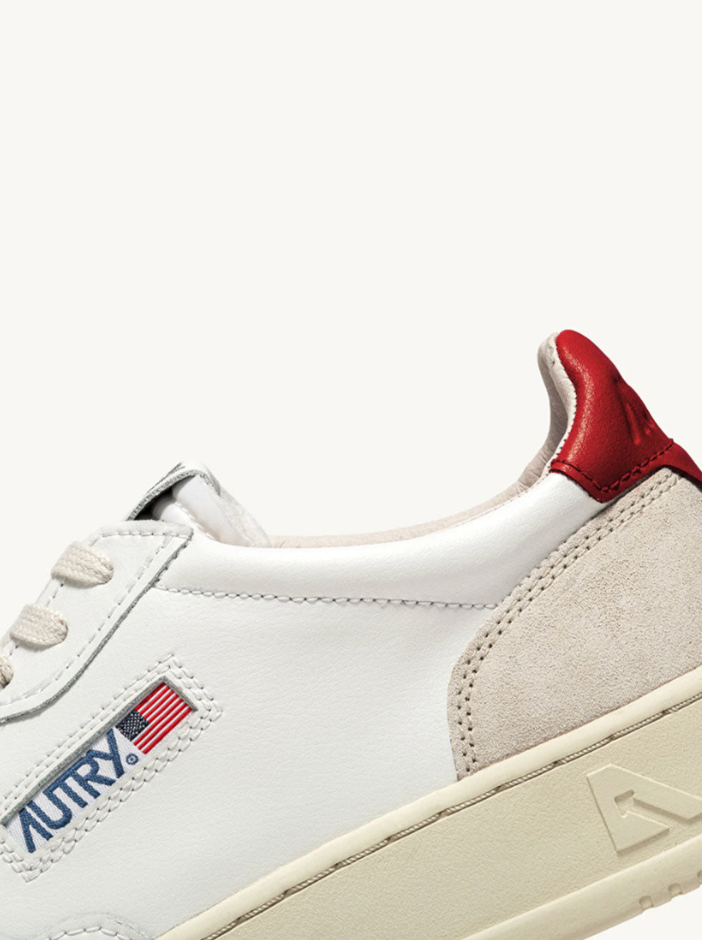 Autry - White / Red / Beige