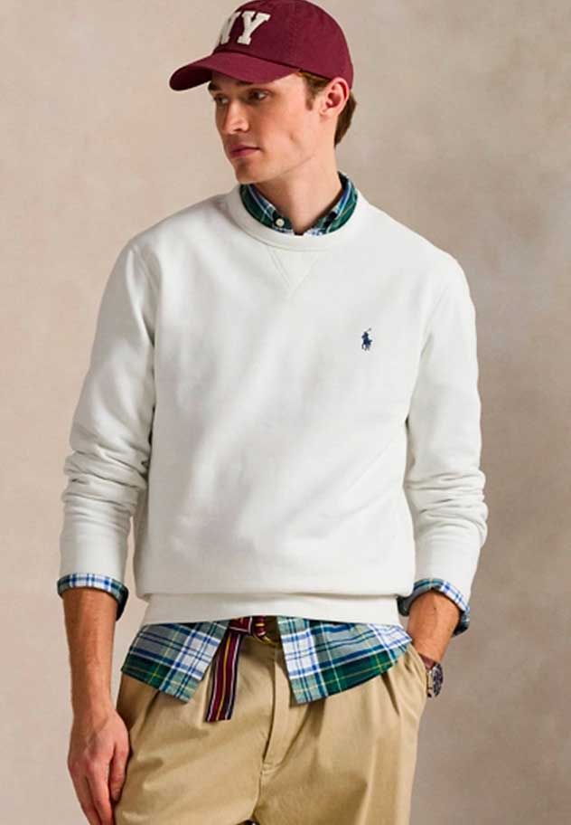 Polo Ralph Lauren Fleece Sweatshirt - White