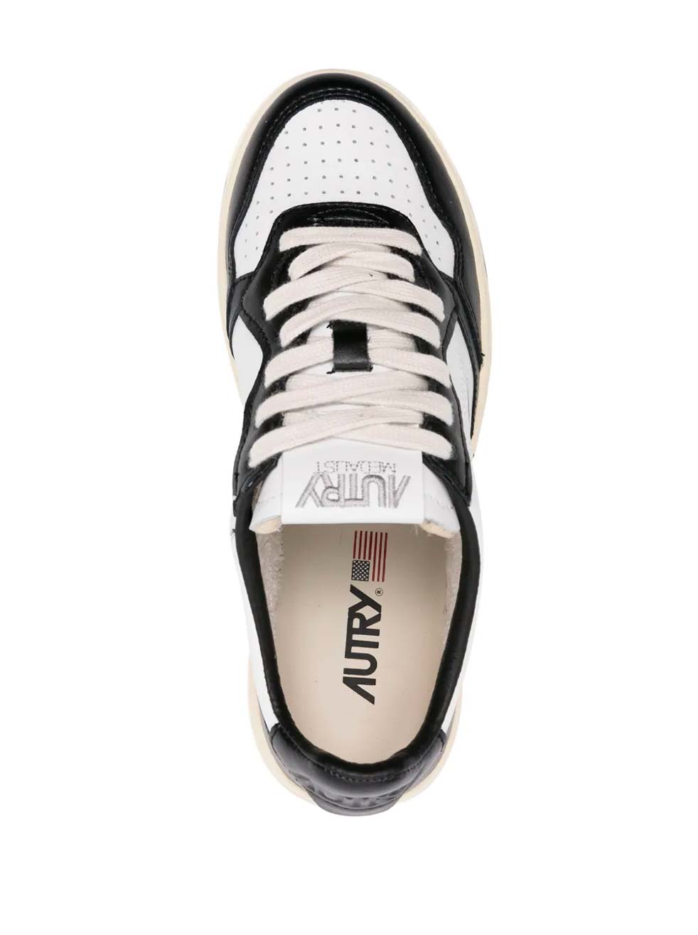 Autry - White / Black Whit Lettering