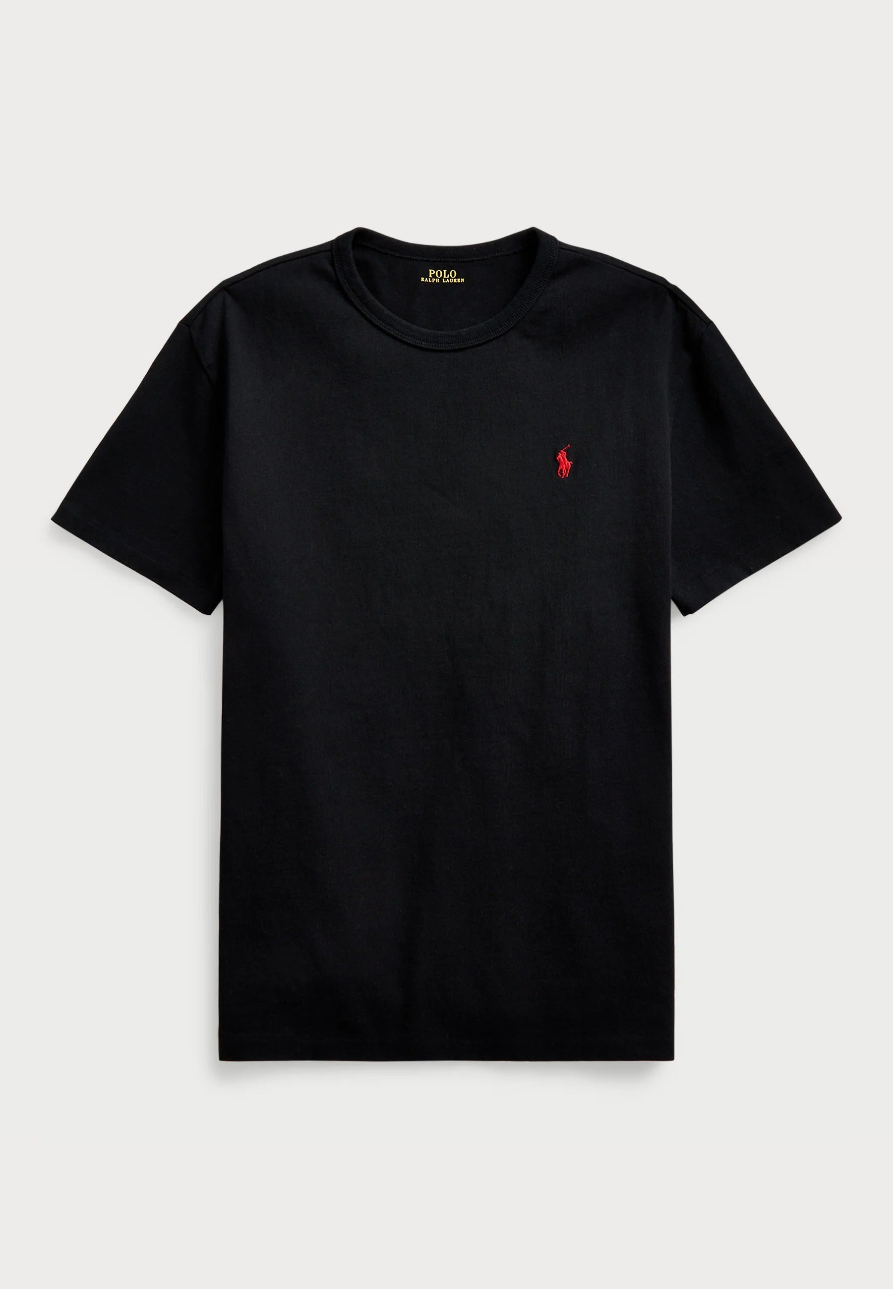 Polo Ralph T-shirt Red Logo - Black